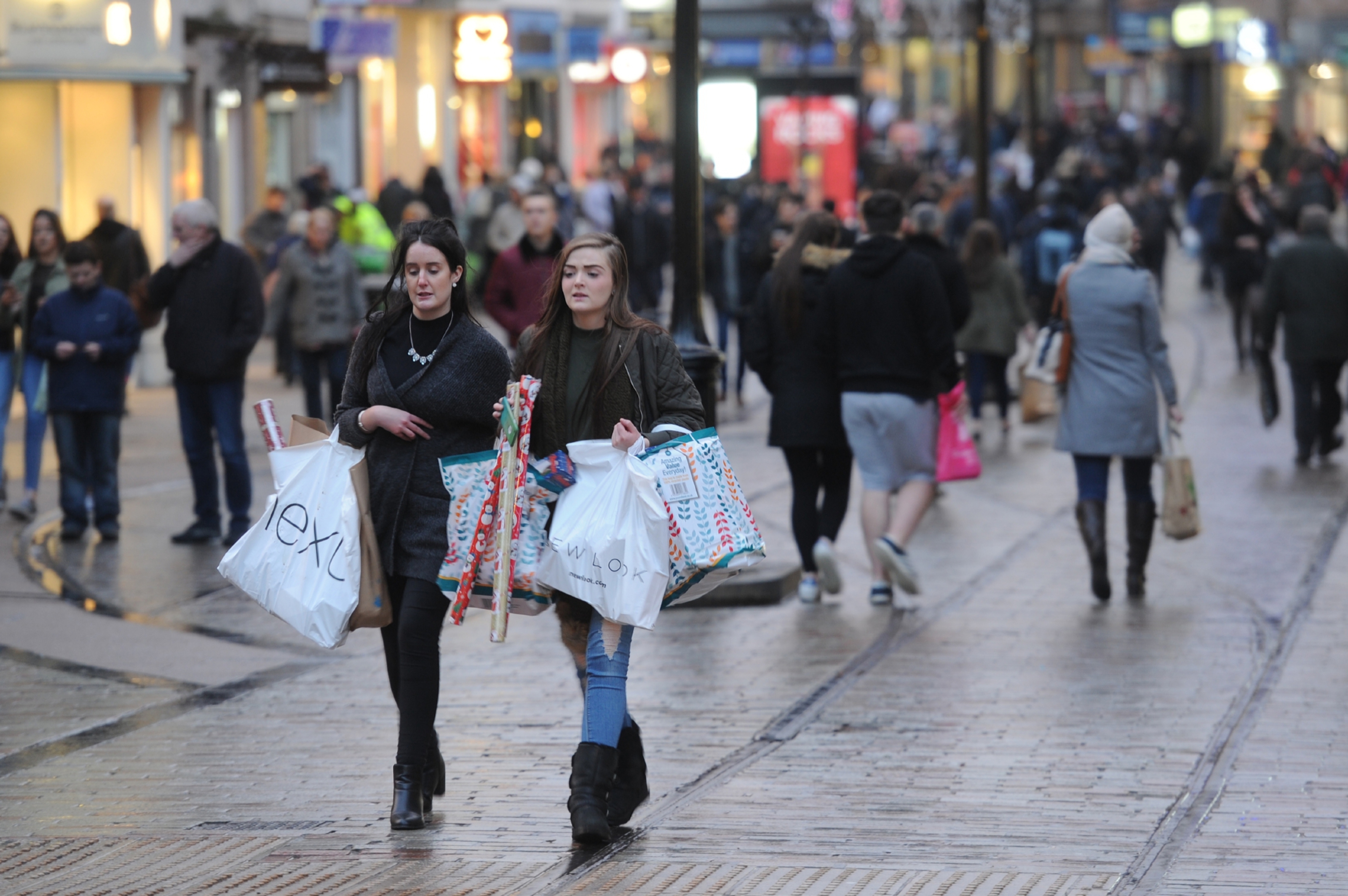 Retail sales in Scotland bounced back last month, helped by winter sales and Valentine’s Day spending and food inflation easing.