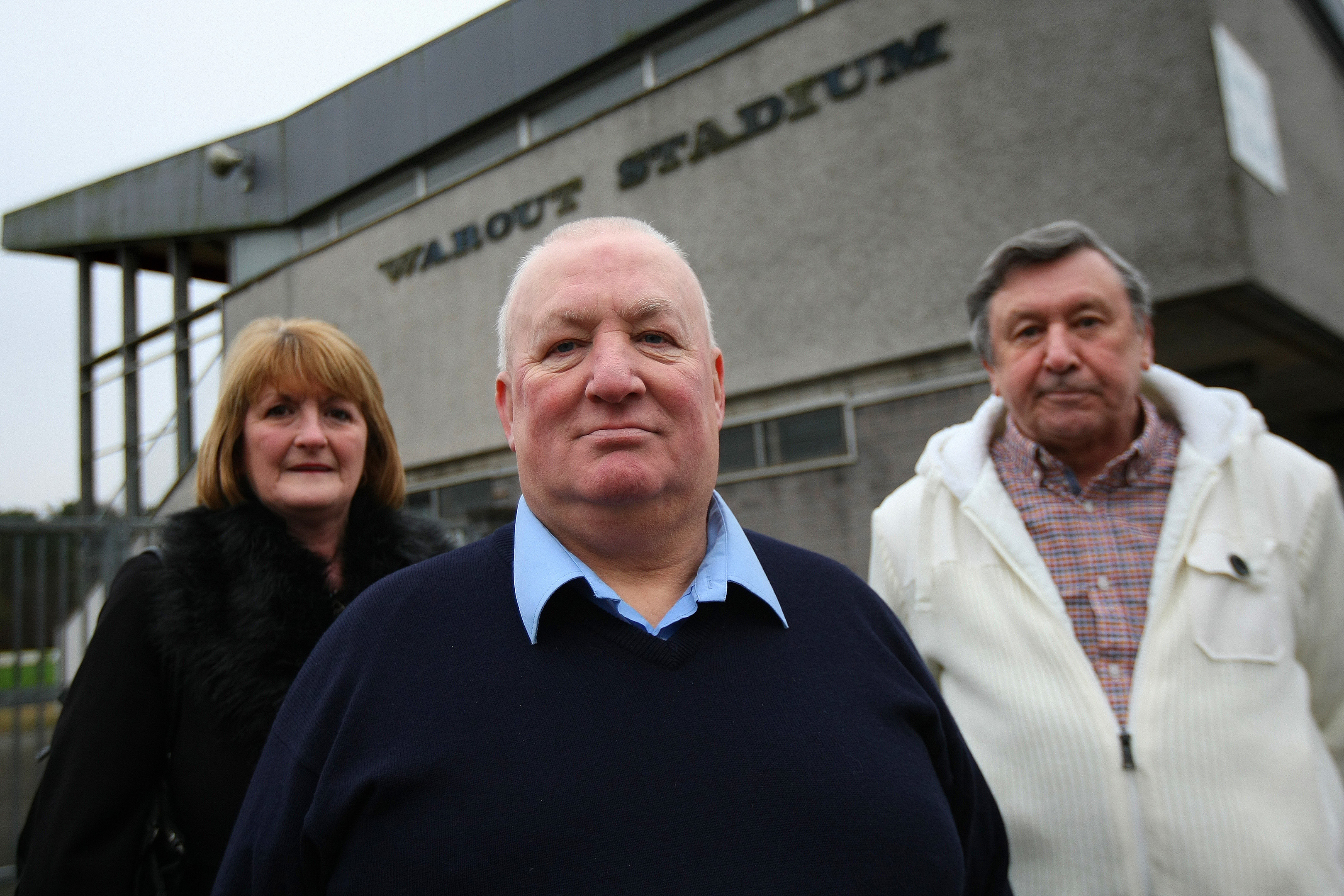 Shiela Mitchell, Auchmuty and Dovecot Tenants Association, Davie Nelson and Ian Robertson, from Glenrothes Area Residents Federation (GARF).