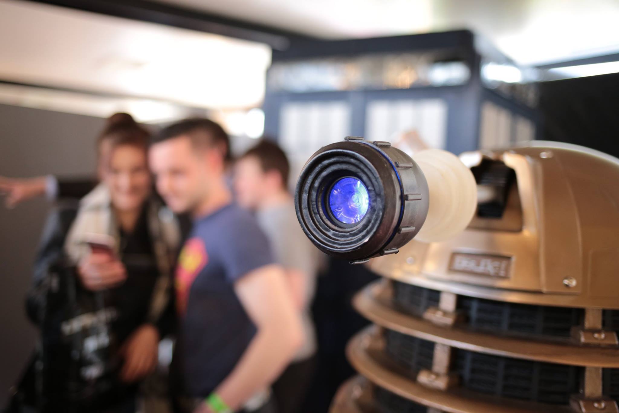 A dalek on show at Dunfermline Comic Con