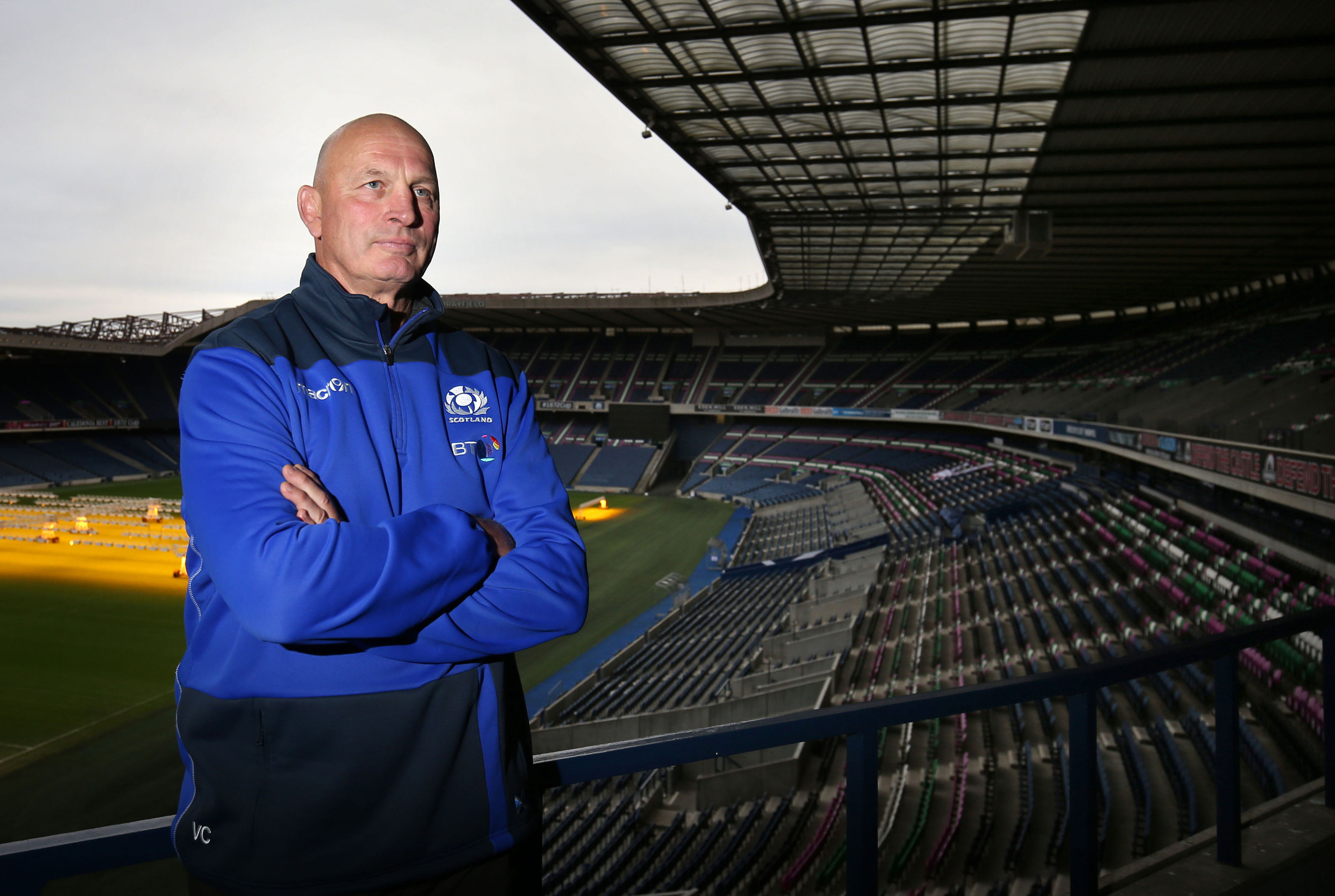 Scotland's head coach Vern Cotter has made one change for the trip to Paris.