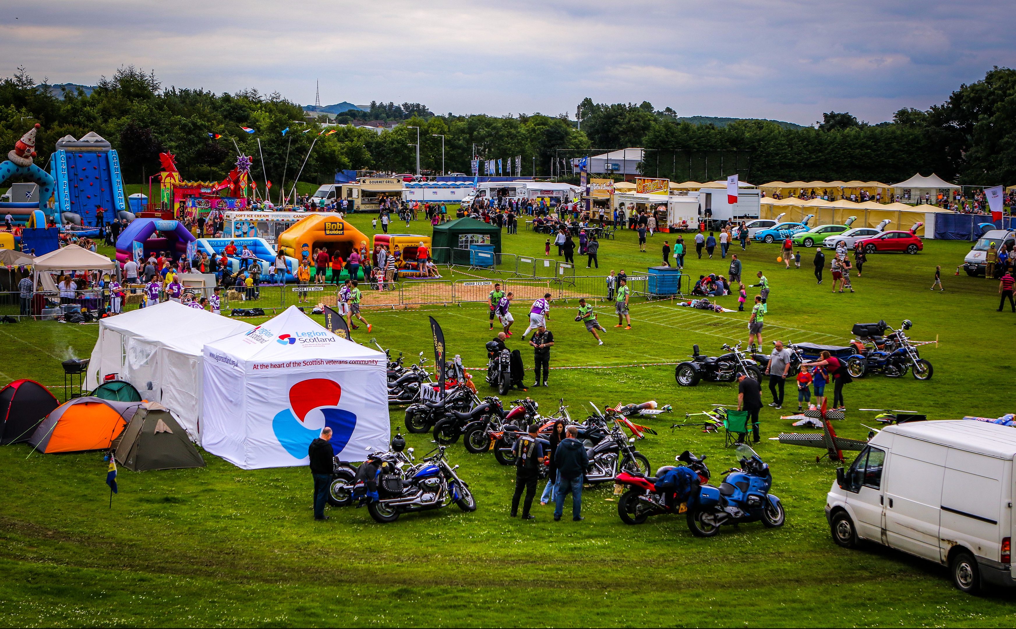 A general view of the PKD Festival at Dalgety Bay - but it is on the move for 2017.