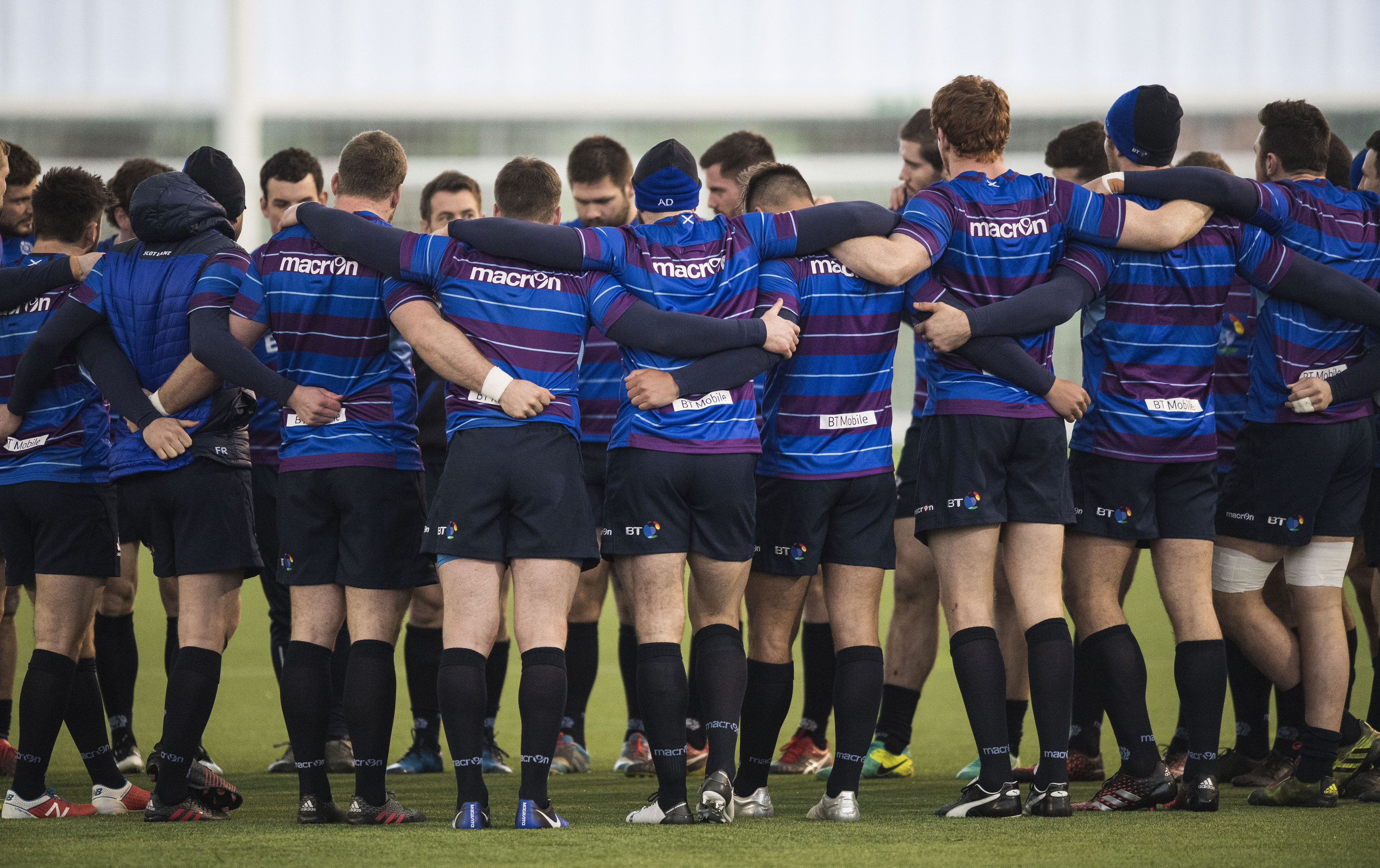 Scotland's Six Nations squad preparing for Six Nations Game against Ireland