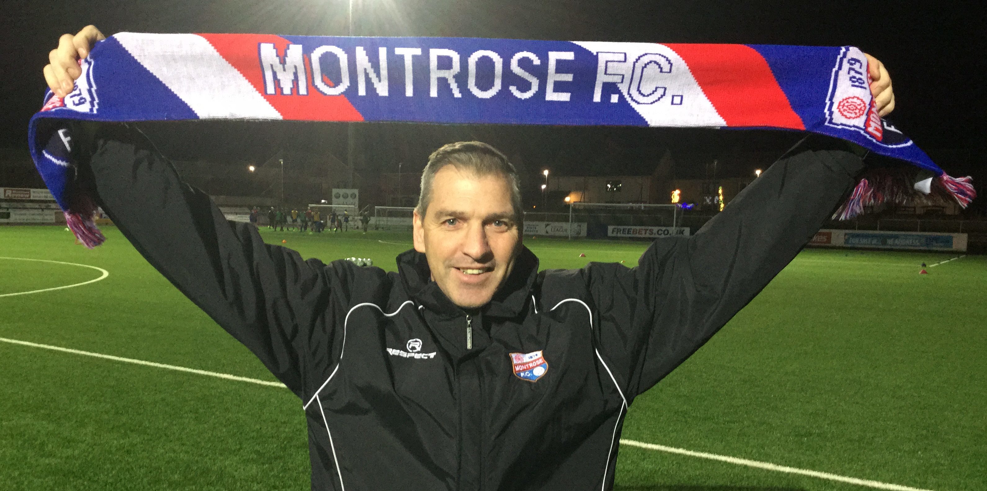 Montrose boss Stewart Petrie.