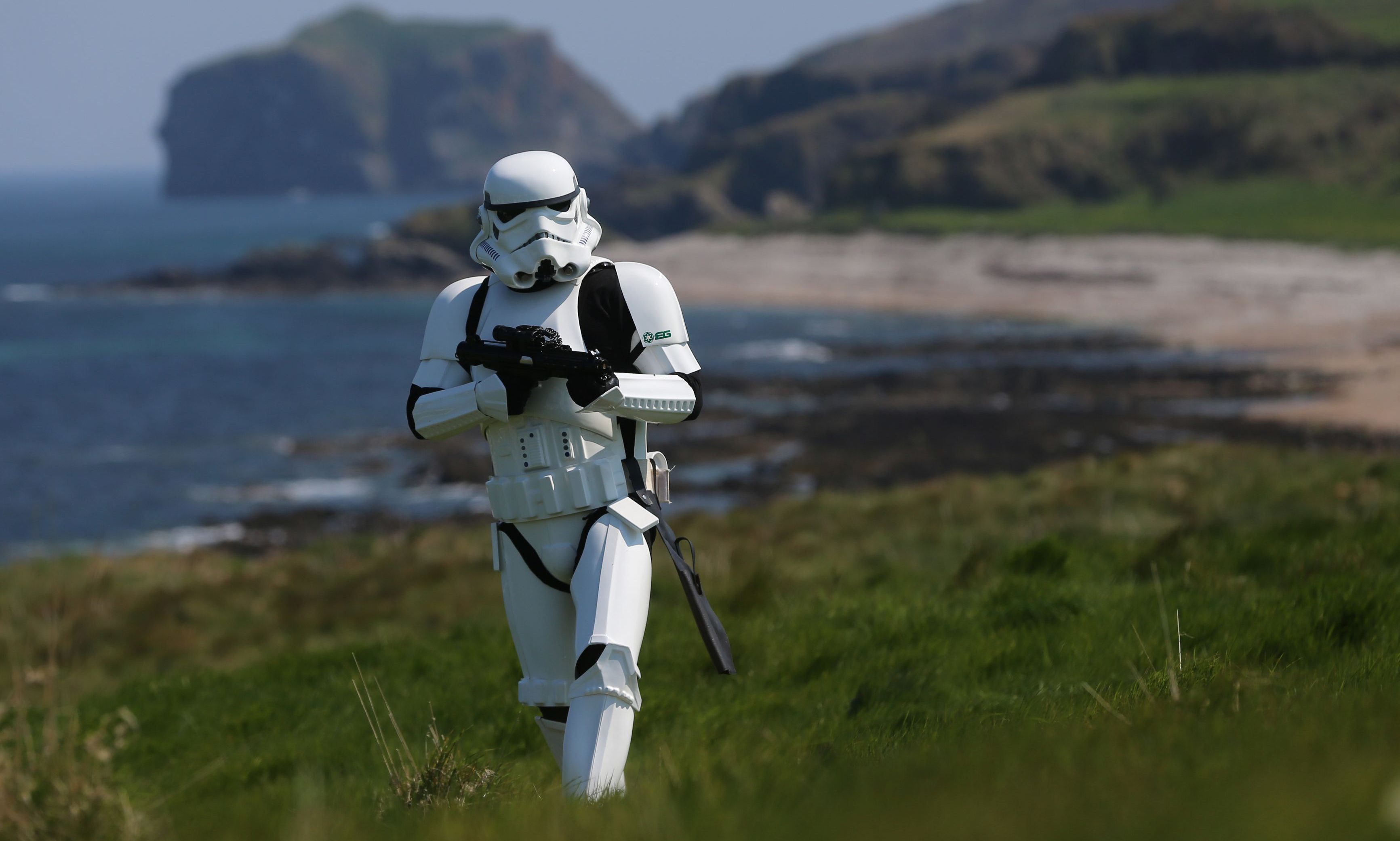 The new studio could bring major productions like Star Wars to Perthshire. JJ McGettigan from the Emerald Garrison, a star Wars costuming club, in Malin Head, Co Donegal Ireland.