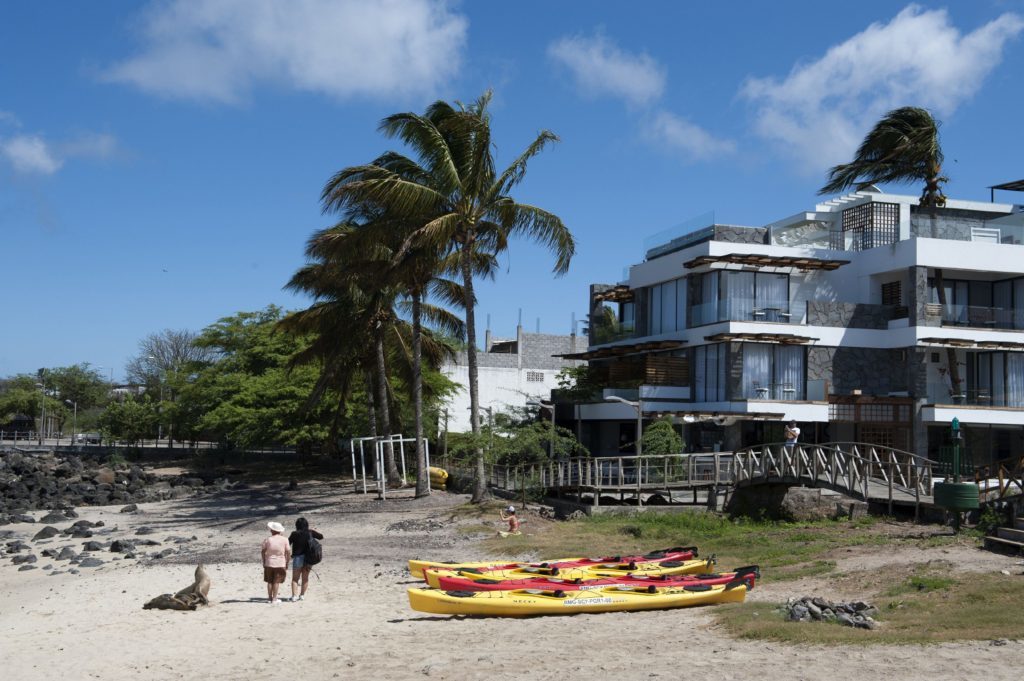 Photo of a view of Golden Bay Hotel, San Cristobal.
