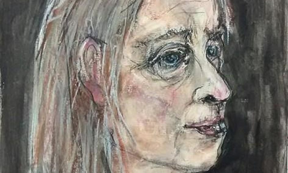 Artist Karen Strang's vision of how witch Lillias Adie, of Torryburn, would have looked.
