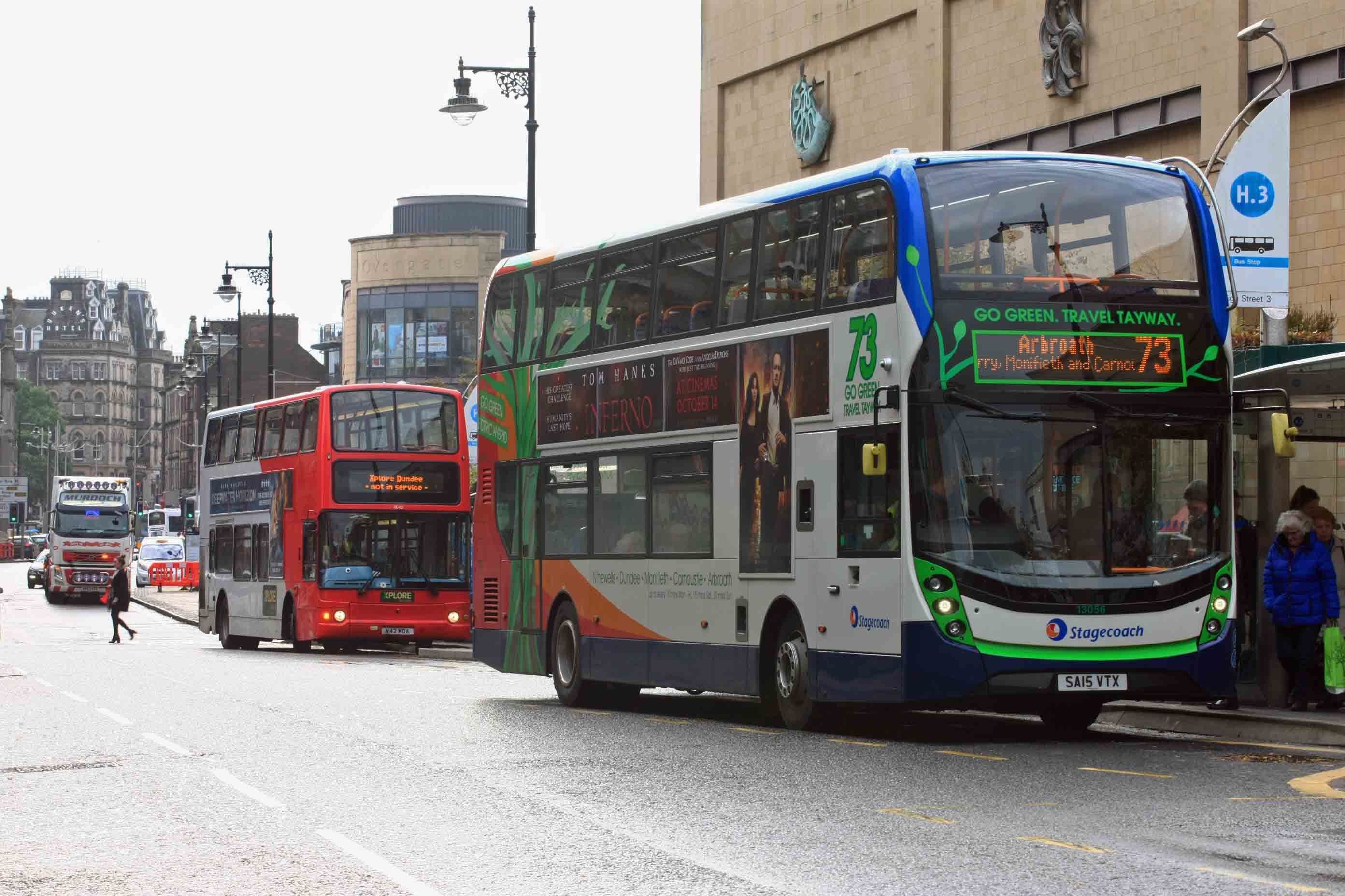 A bus, much like the one I was chasing.