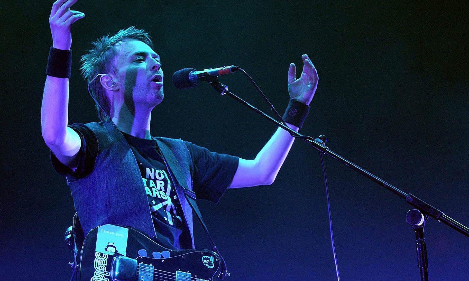 Radiohead frontman Thom Yorke.
