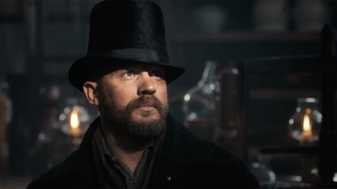 Tom Hardy in Taboo.