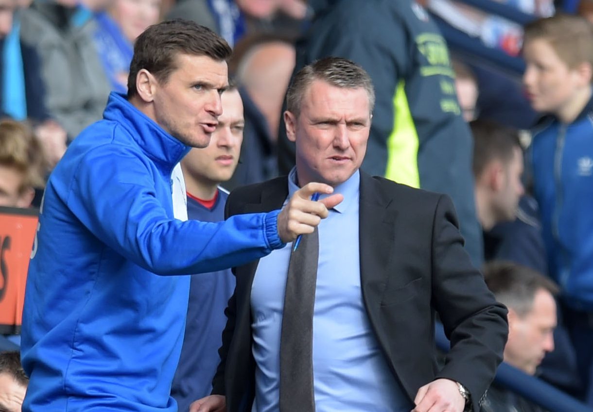 Lee Clark and Lee McCulloch.