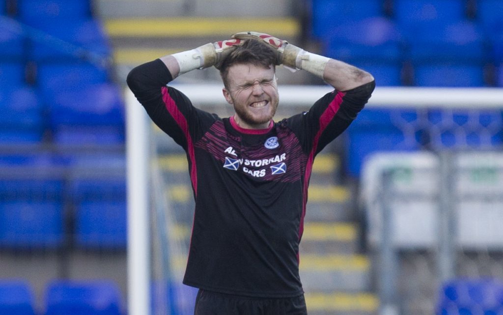 Zander Clark's expression at full-time on Saturday says it all.