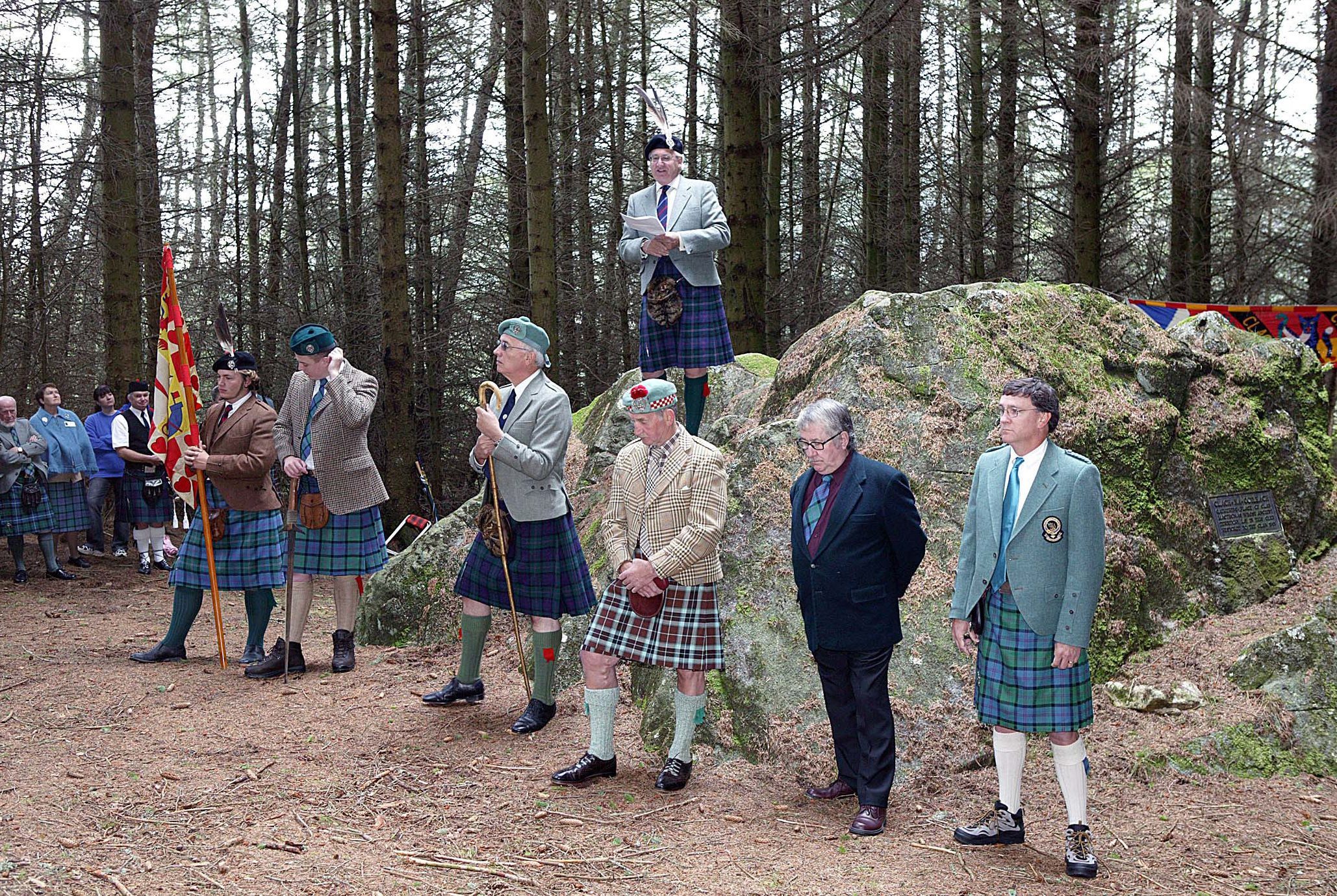 A previous Clan MacThomas gathering in Glenshee.