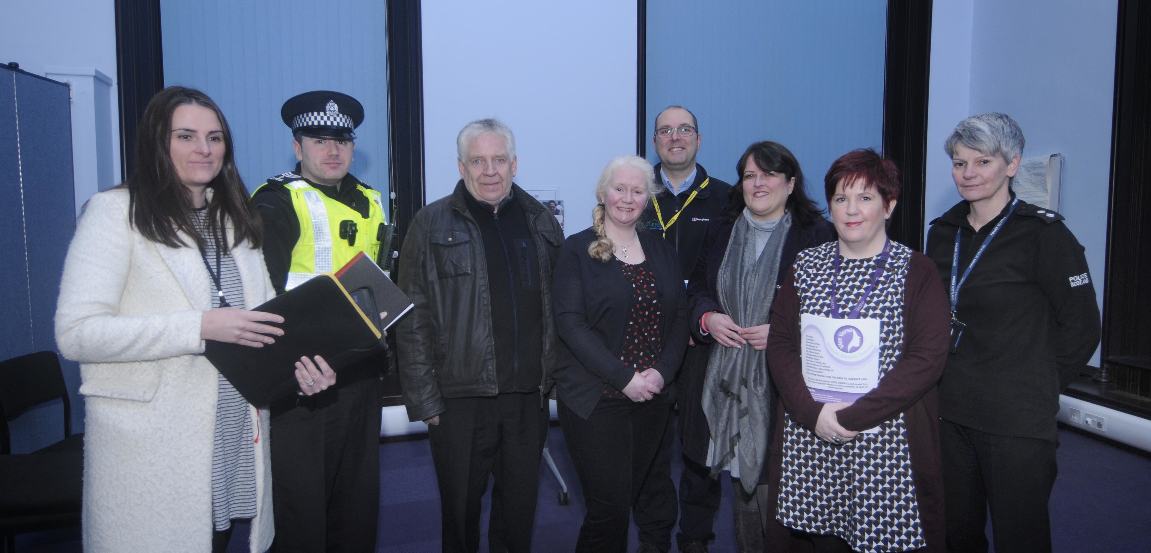 A cross-sector meeting was held to address the concerns expressed by Arbroath Road homeowners.