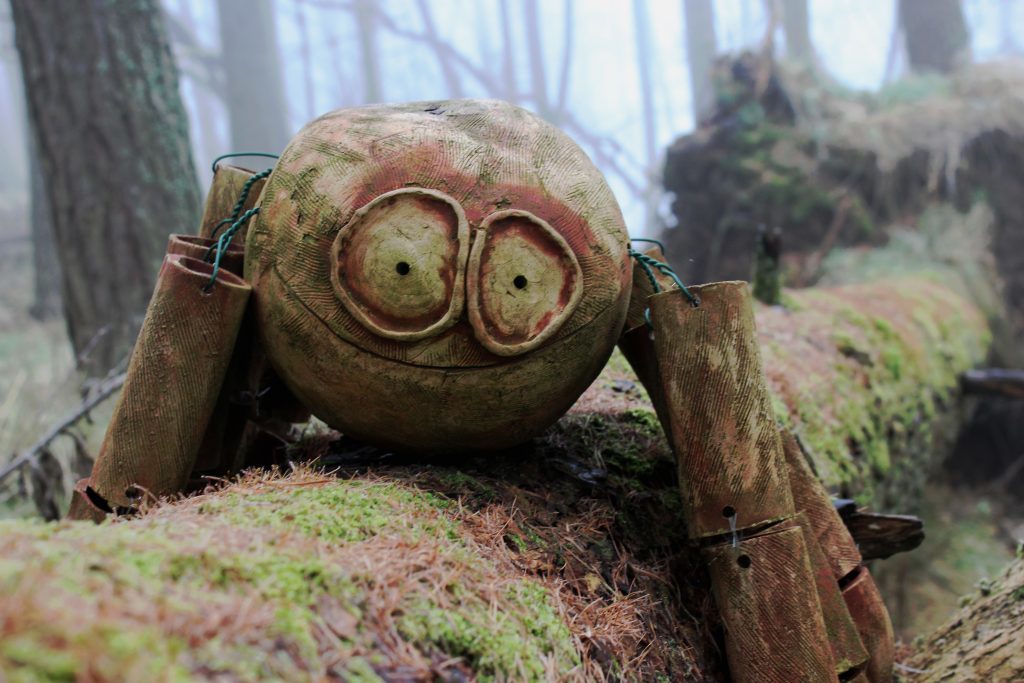 3 - A quirky carving, one of many lurking in the forest - James Carron, Take a Hike