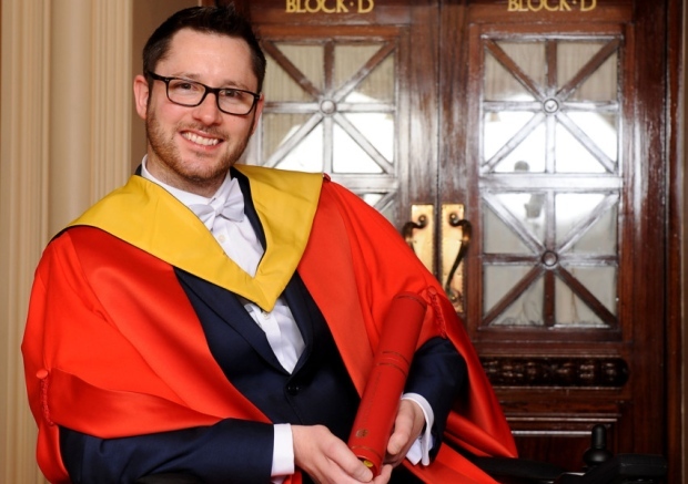 Gordon Aikman received an honorary degree from Edinburgh University