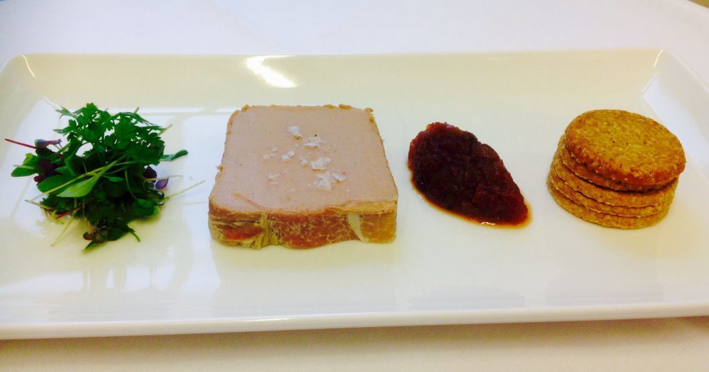 Balbirnie Callum Dow recipe chicken liver parfait.JPG