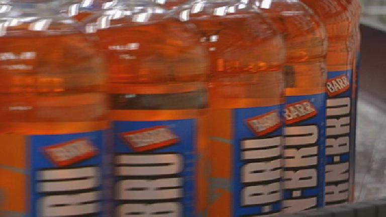 A fitting legacy? Irn Bru may have to do for Lucy's nearest and dearest.