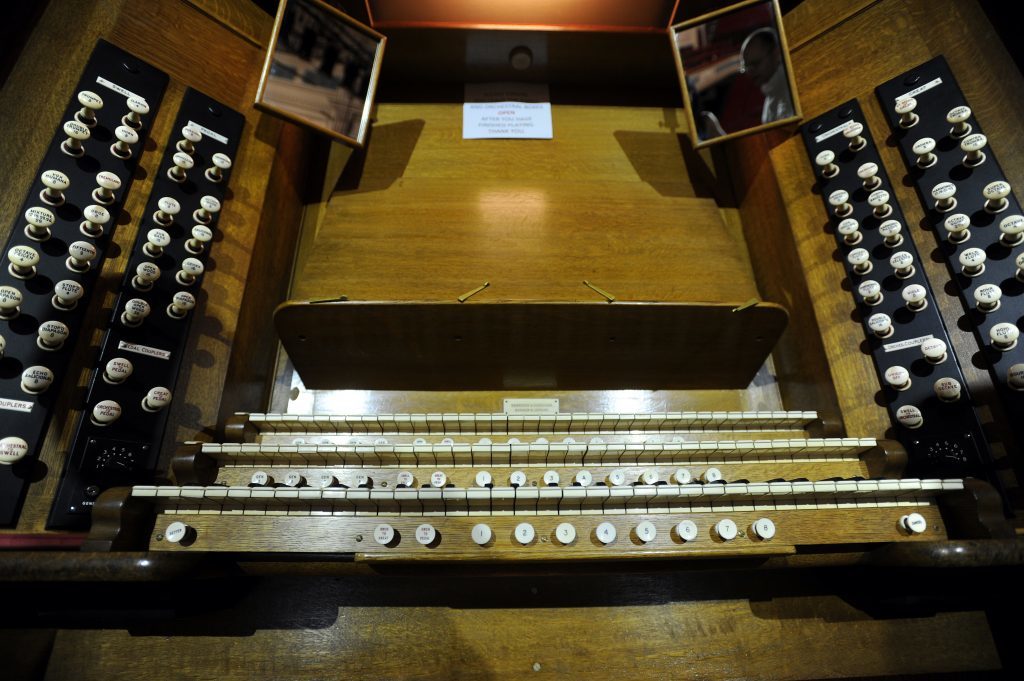 The Caird Hall organ - a magnificent beast.