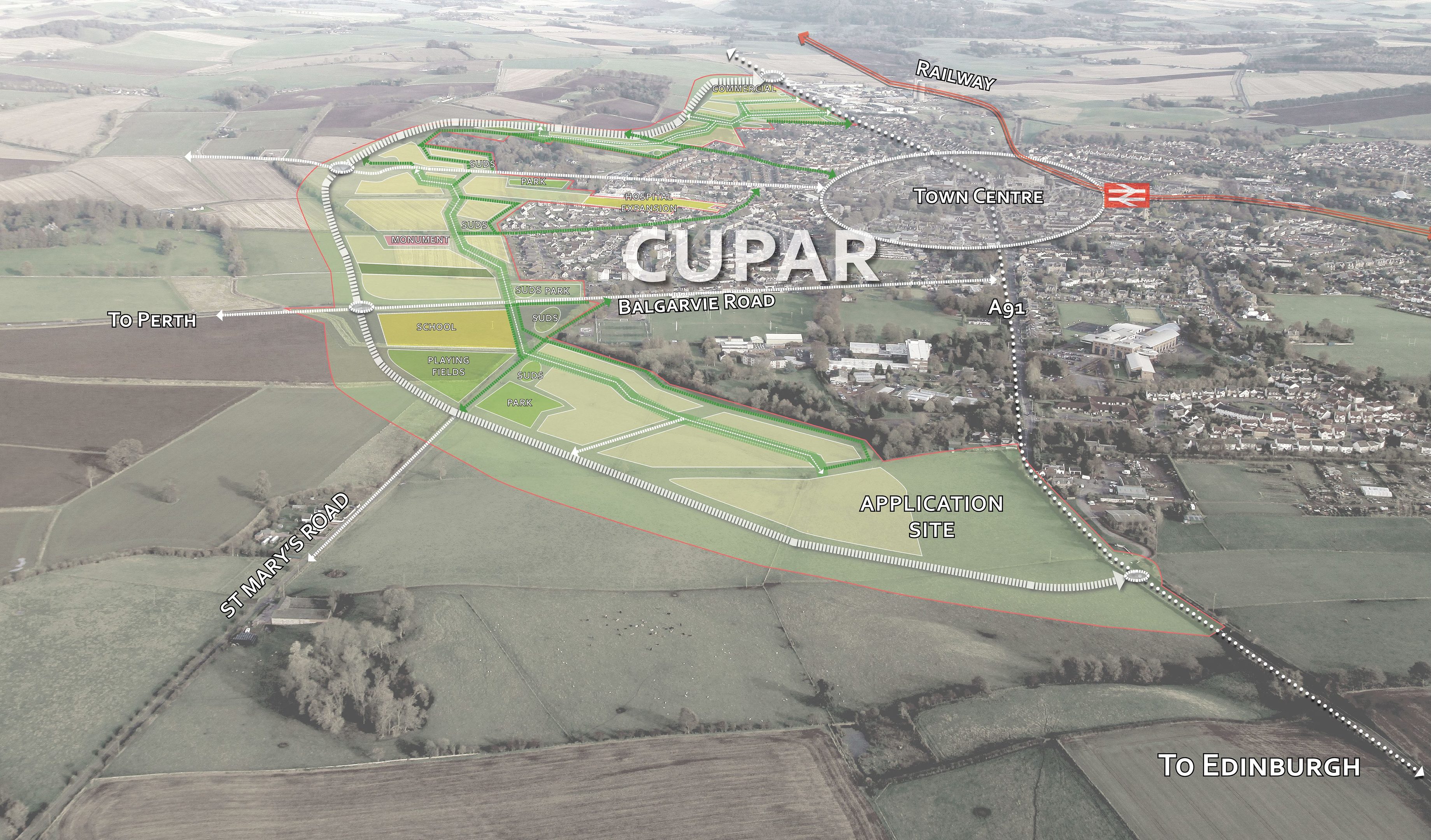 Cupar North application is open for comments