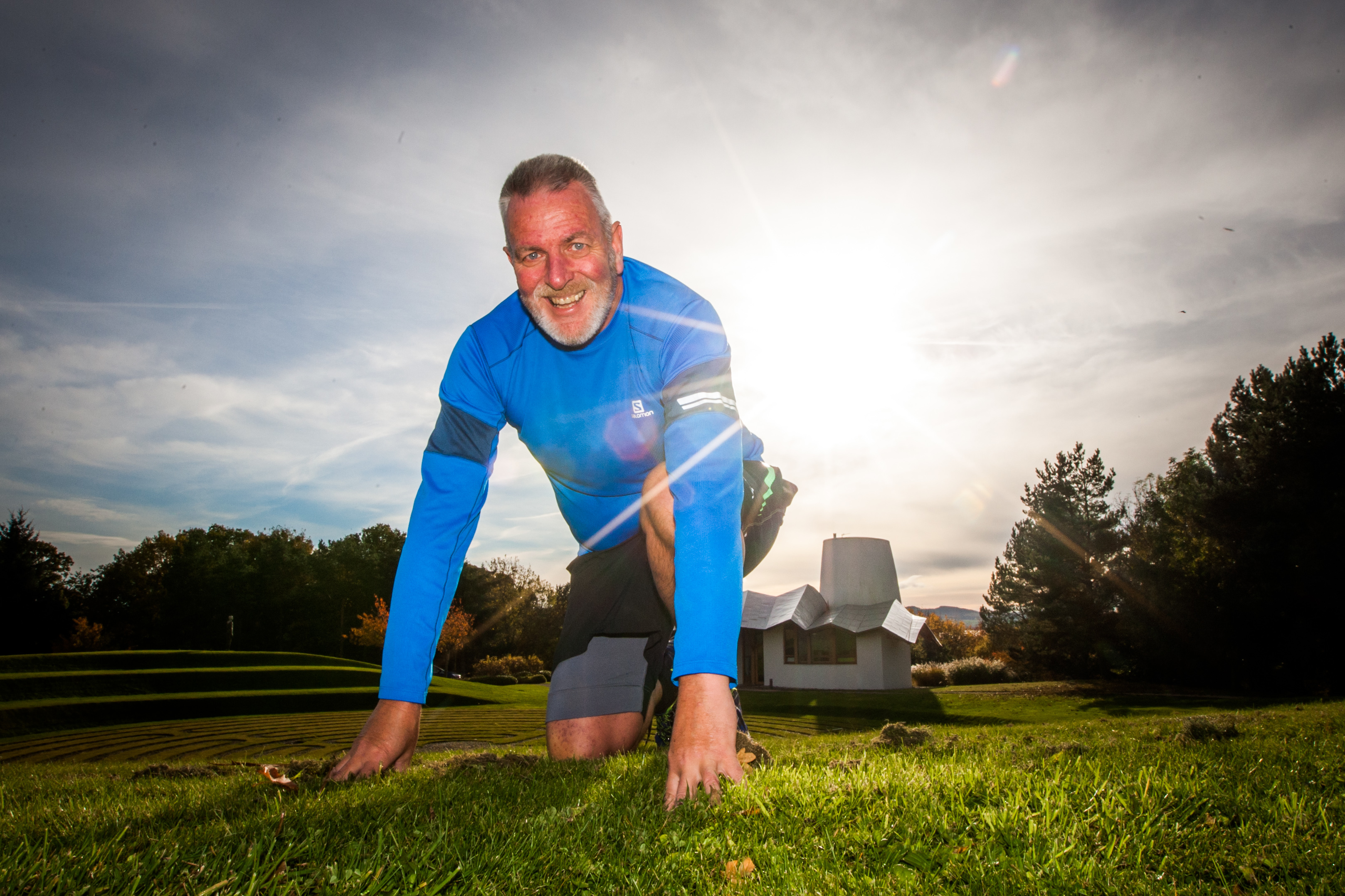 Eric Hamilton is set to run the London marathon.