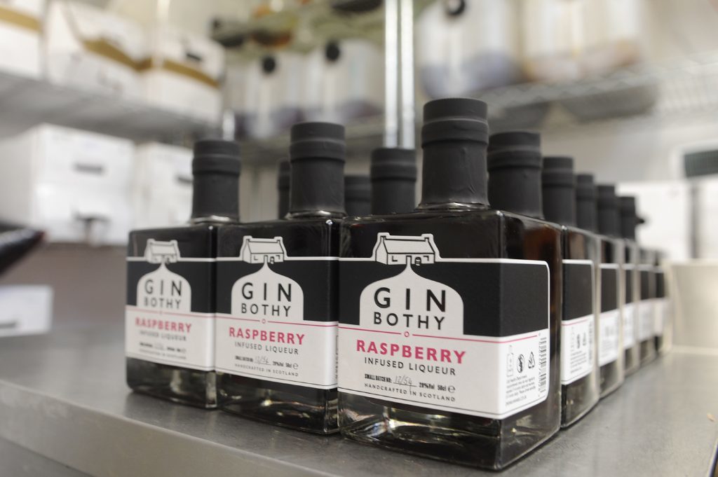 Gin lovers will be in heaven at the Gin Bothy!