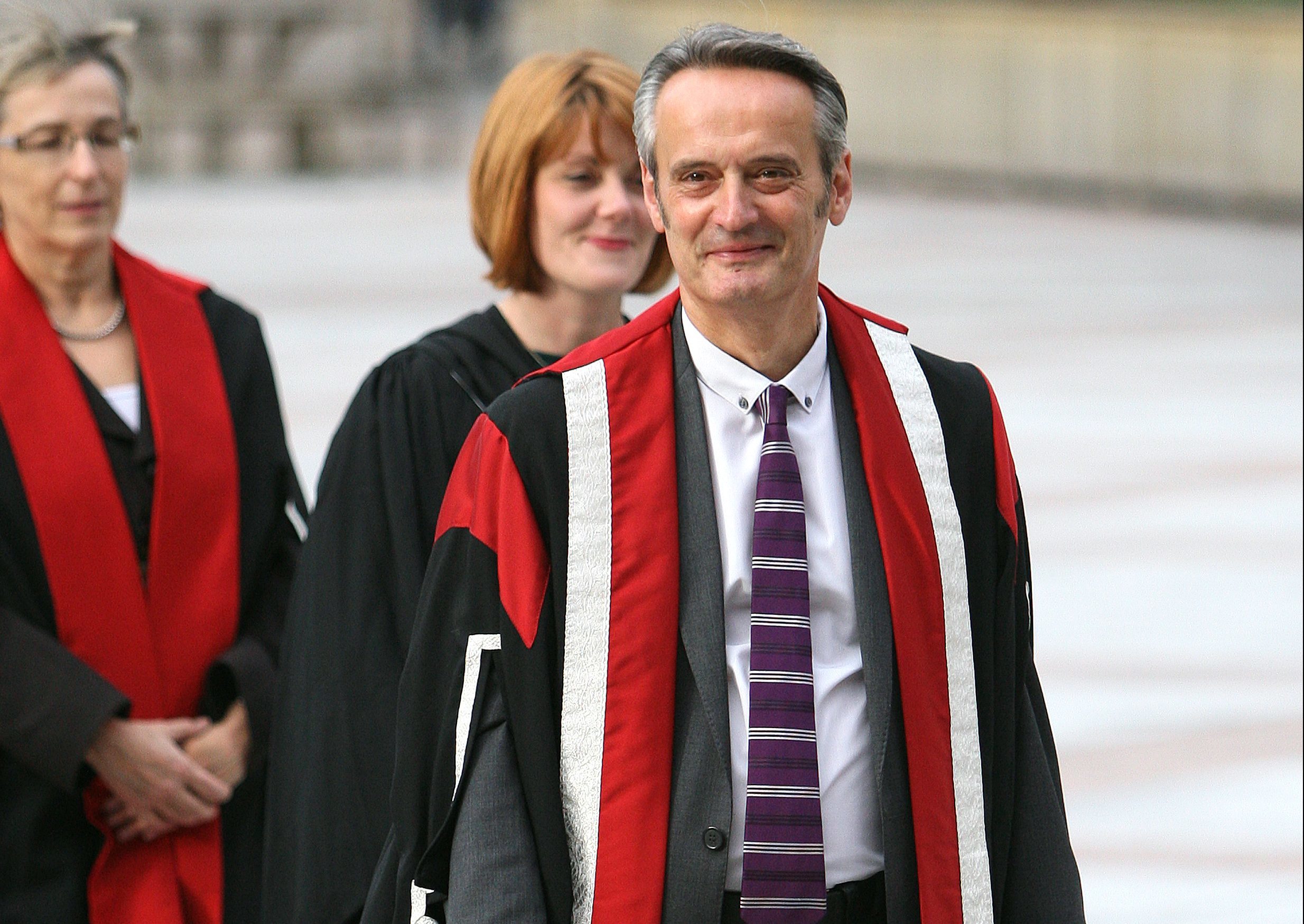 Principal Grant Ritchie at the 2016 graduations.