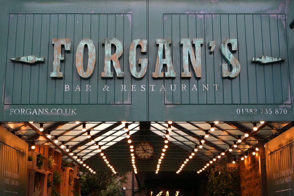 Forgan's bar and restaurant in Broughty Ferry.