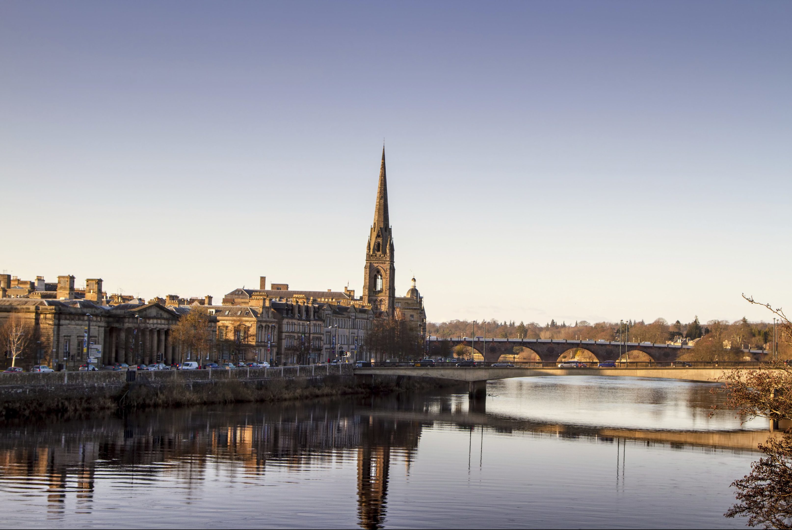 The River Tay at Perth.