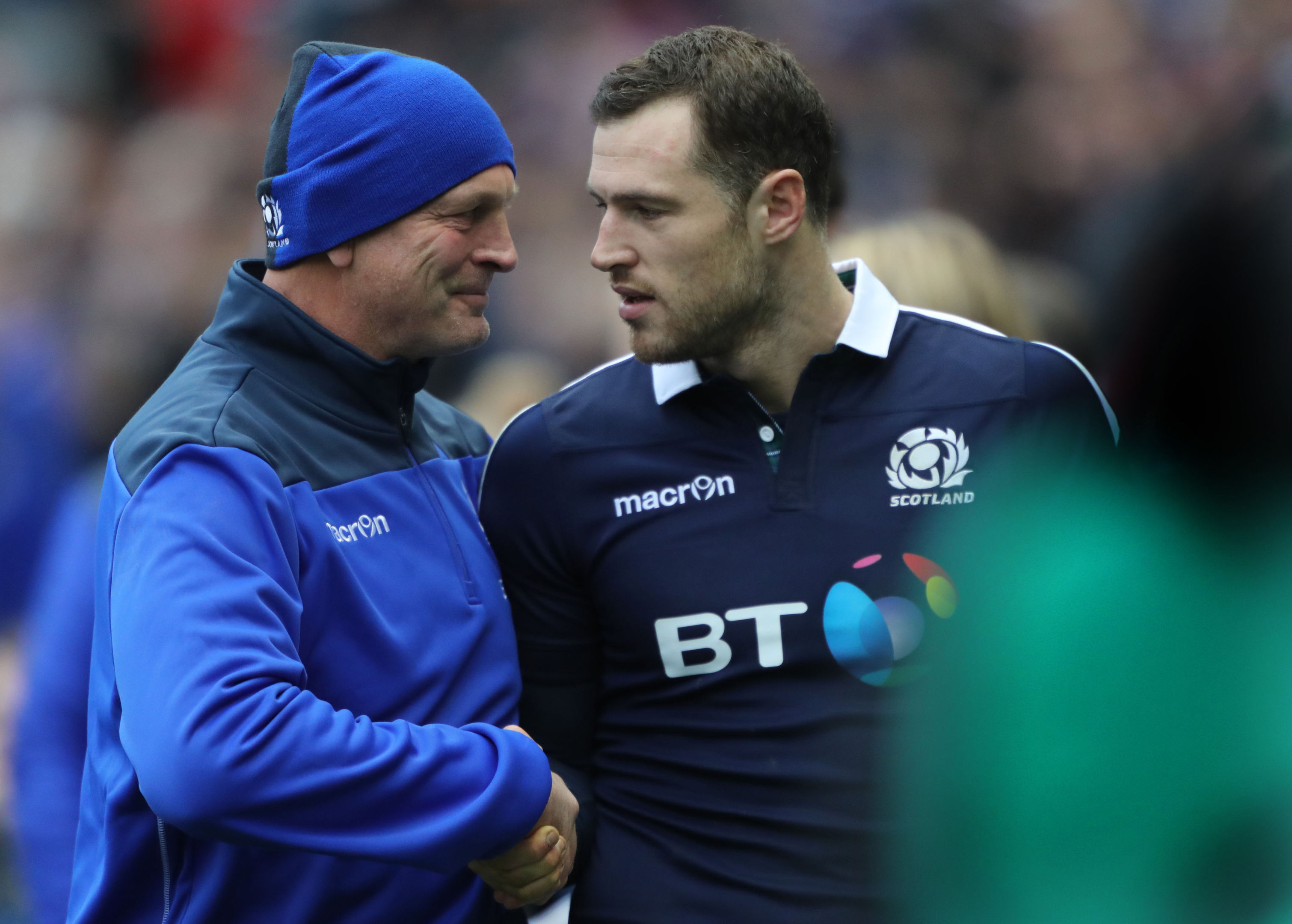 Vern Cotter has kept faith with Tim Visser after his perfromance against Wales.