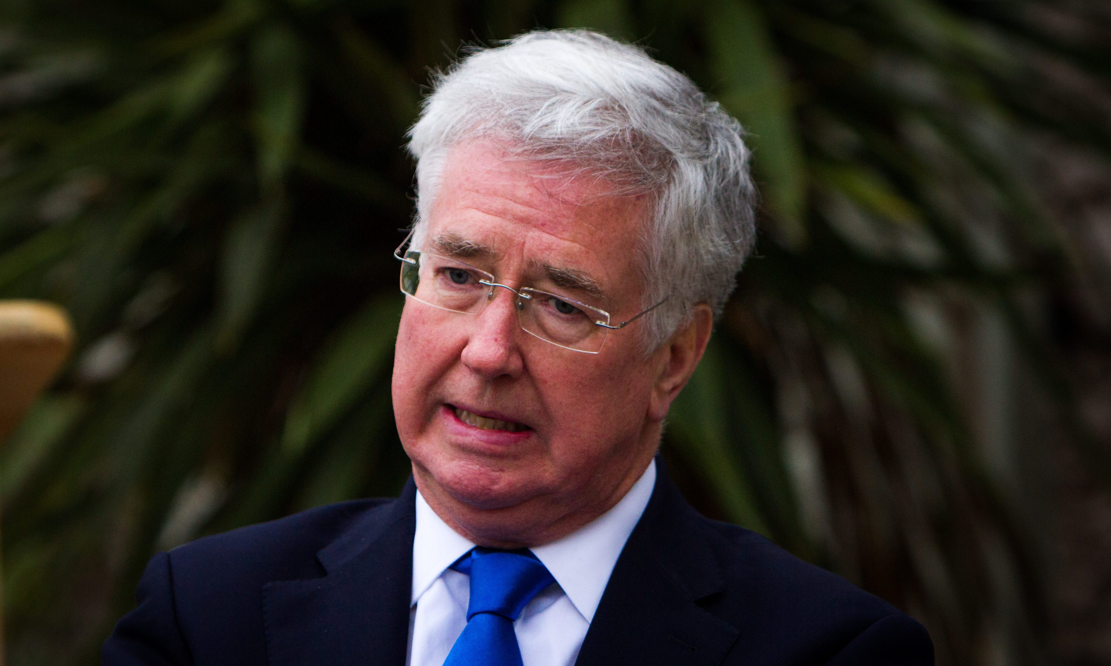 Secretary of State for Defence Sir Michael Fallon visiting Tayside on Thursday.