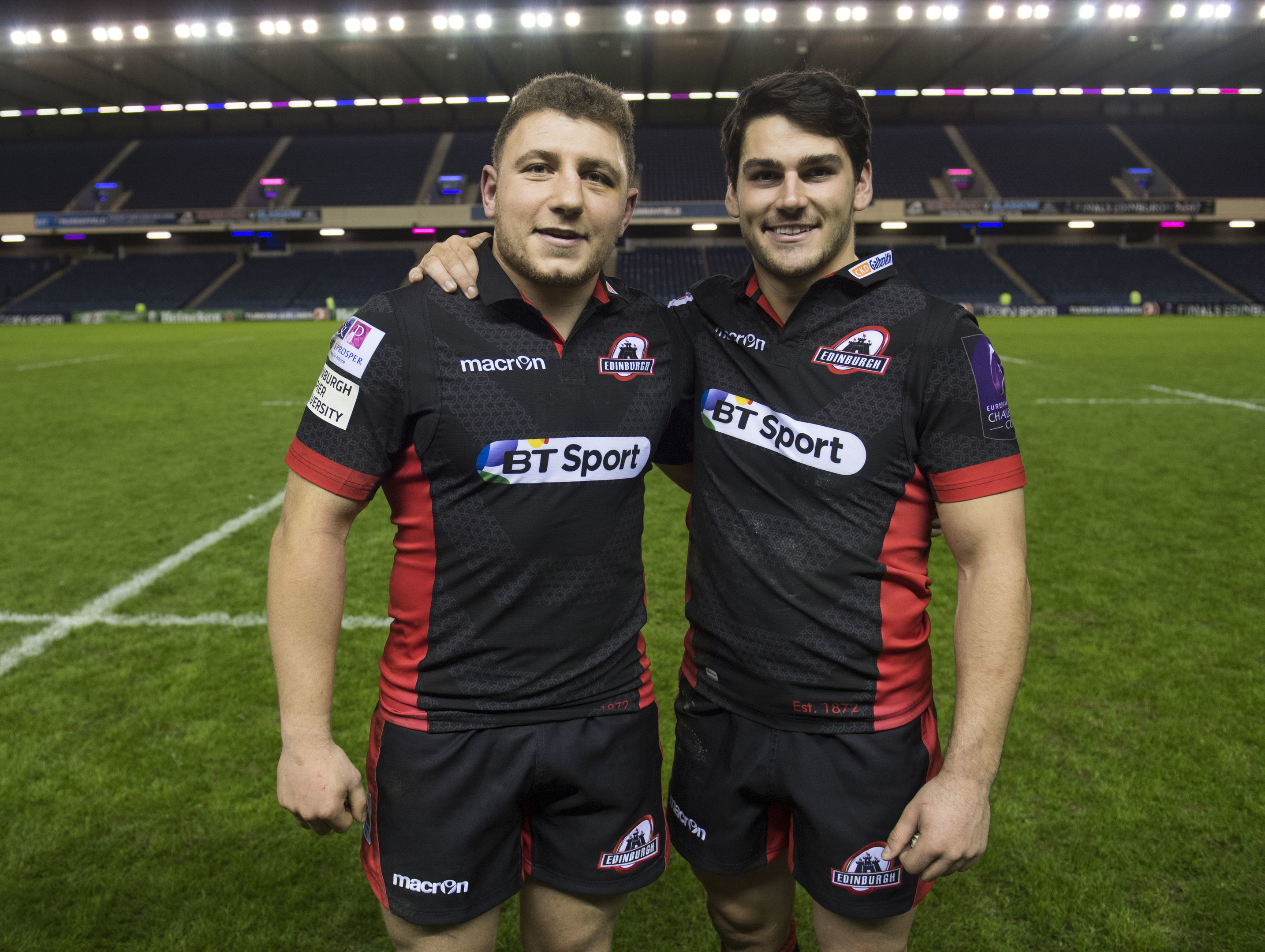 Duncan Weir and Sam Hidalgo-Clyne will gteam up at half-back for Edinburgh at Leinster.