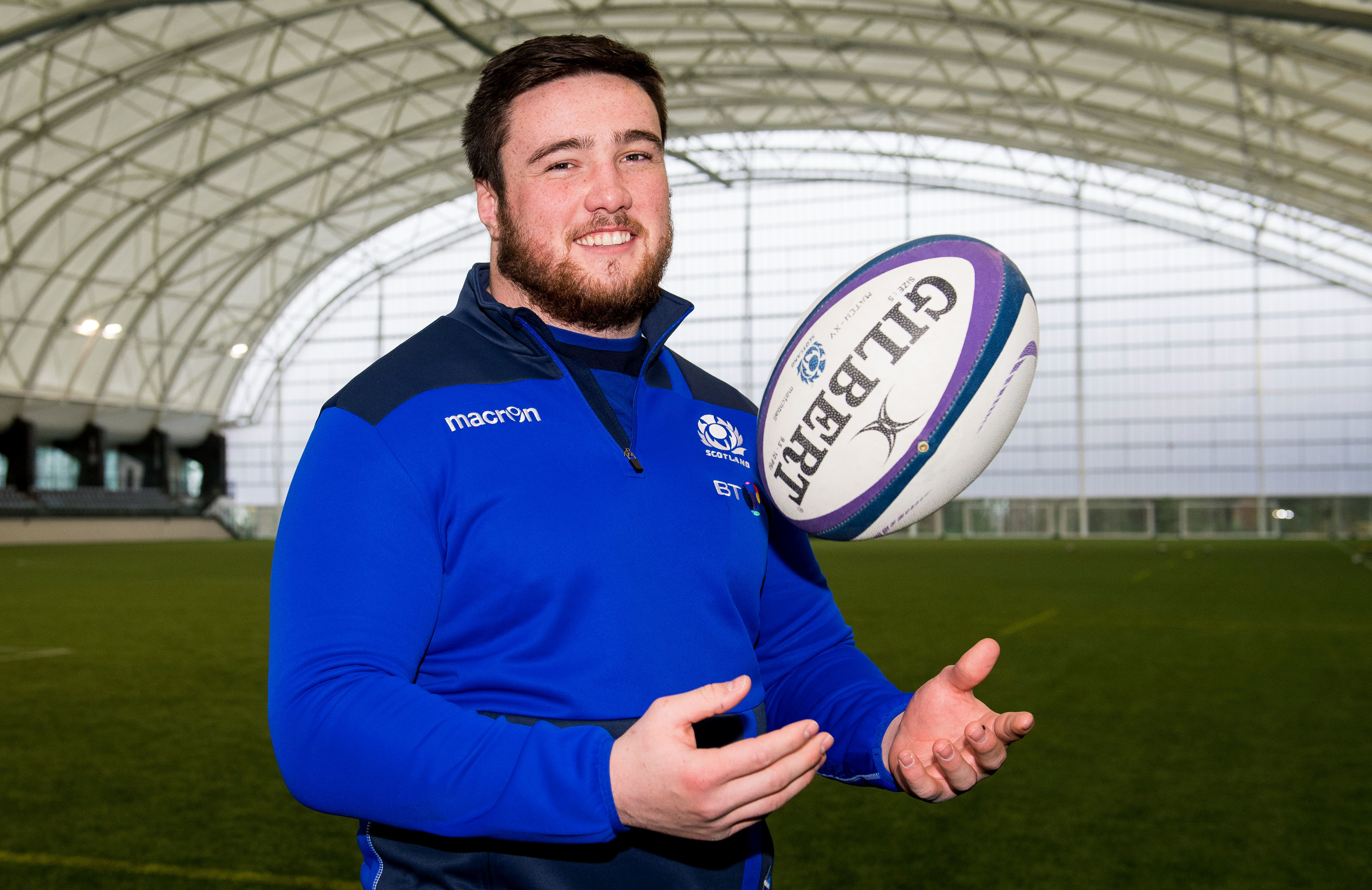 Zander Fagerson still has plenty energy after two gruelling weeks in the Six Nations.