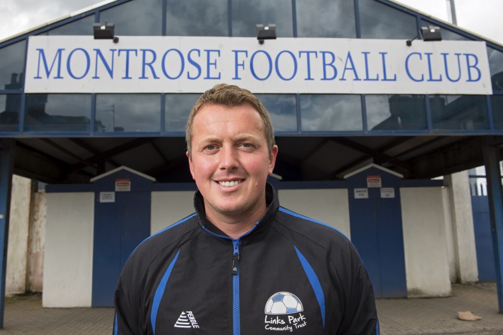 Links Park Community Trust Project manager Peter Davidson is pictured. 