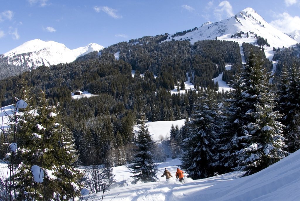 Skiing in Morzine is available at all levels.
