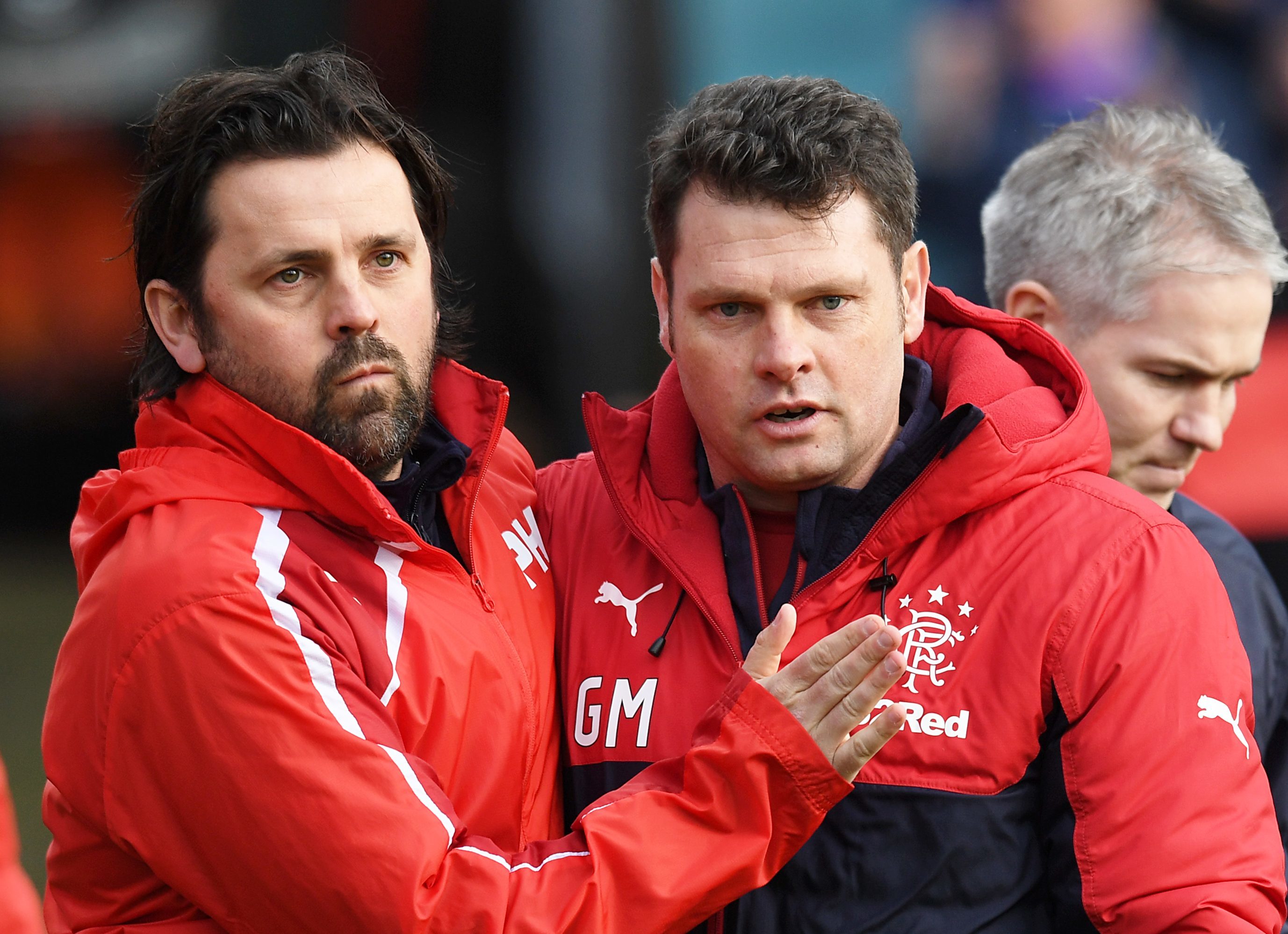 Paul Hartley and his team got the better of Graeme Murty's Rangers.