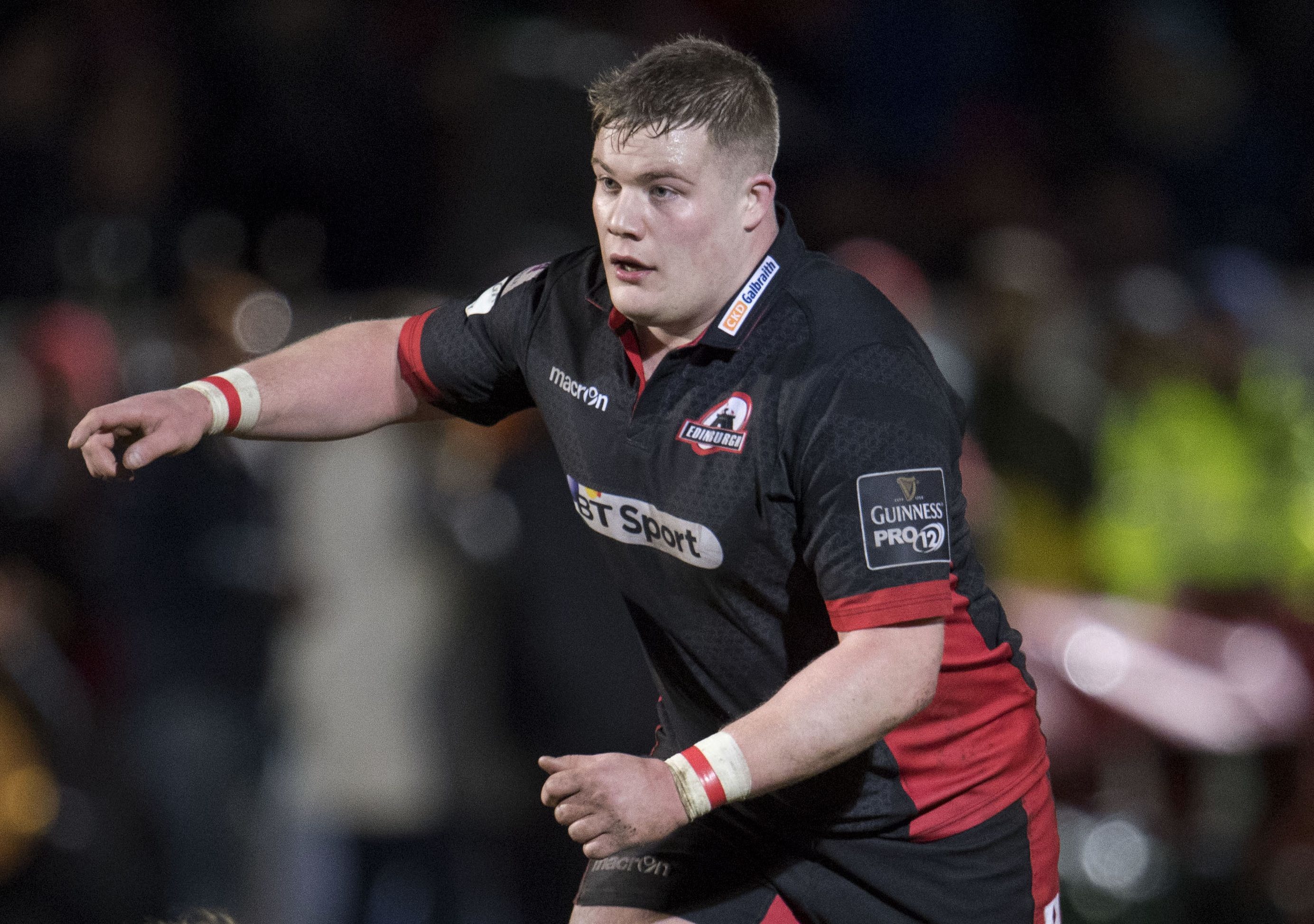 Former Dunfermline RFC player Murray McCallum has a huge test against the Stade Francais front row for Edinburgh.