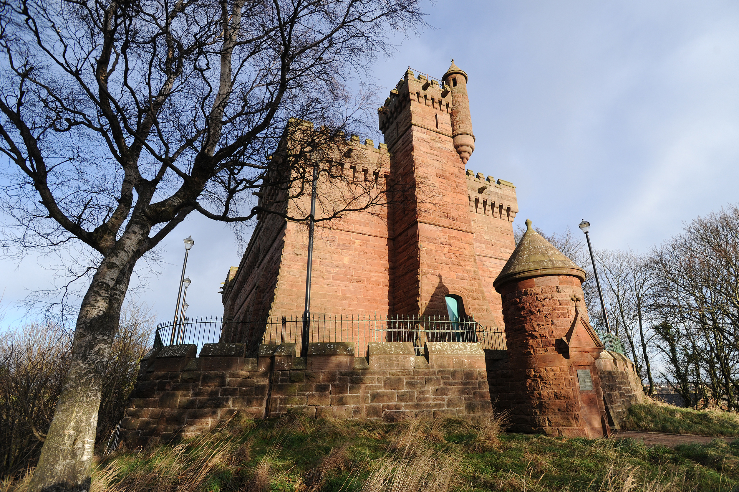 The Keptie Water Tower in Arbroath.