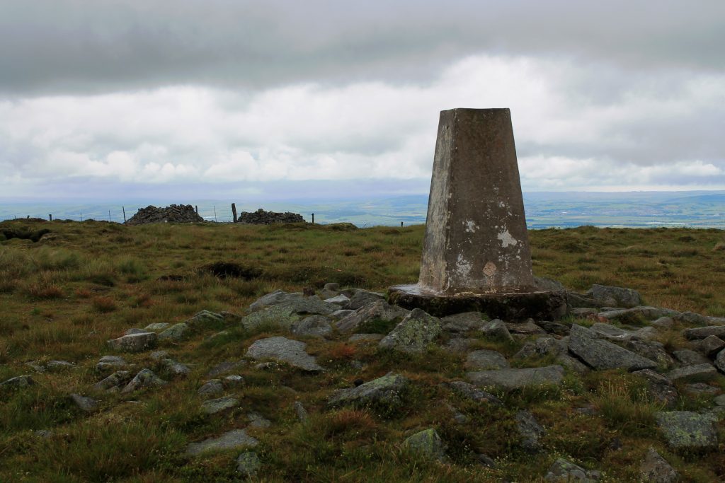 3 - Trig point and cairns on the summit of Cat Law - James Carron, Take a Hike