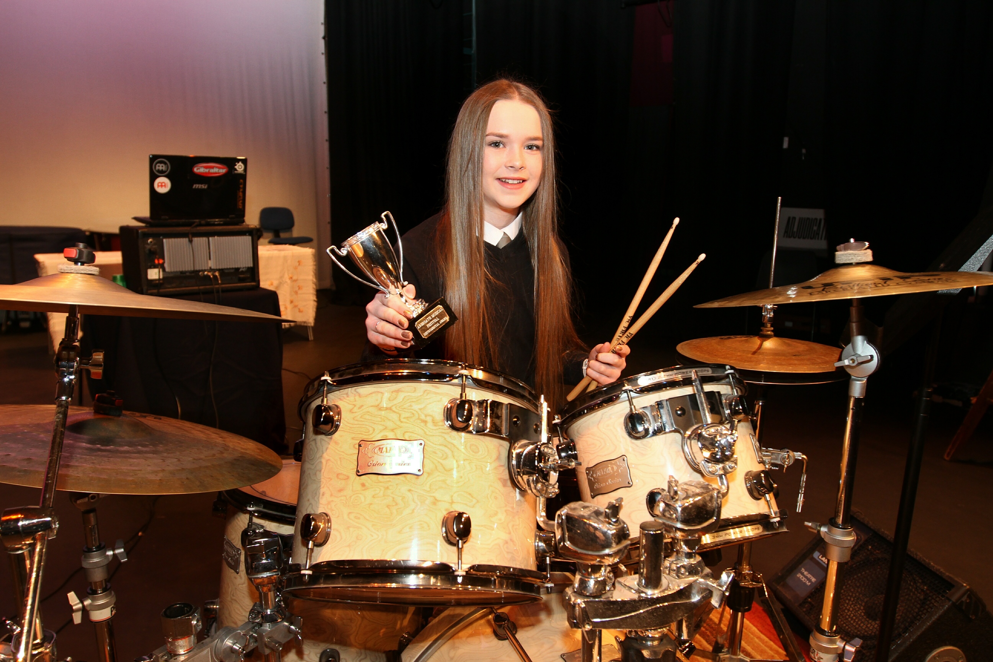 Ami Conchie  from Carnoustie High School was a winner this year.