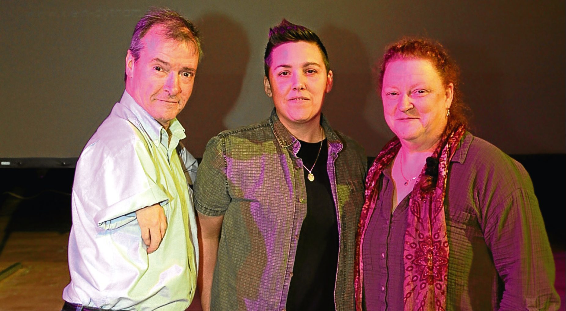 Myles Harrison, Joe Kahlo and Professor Dame Sue Black.