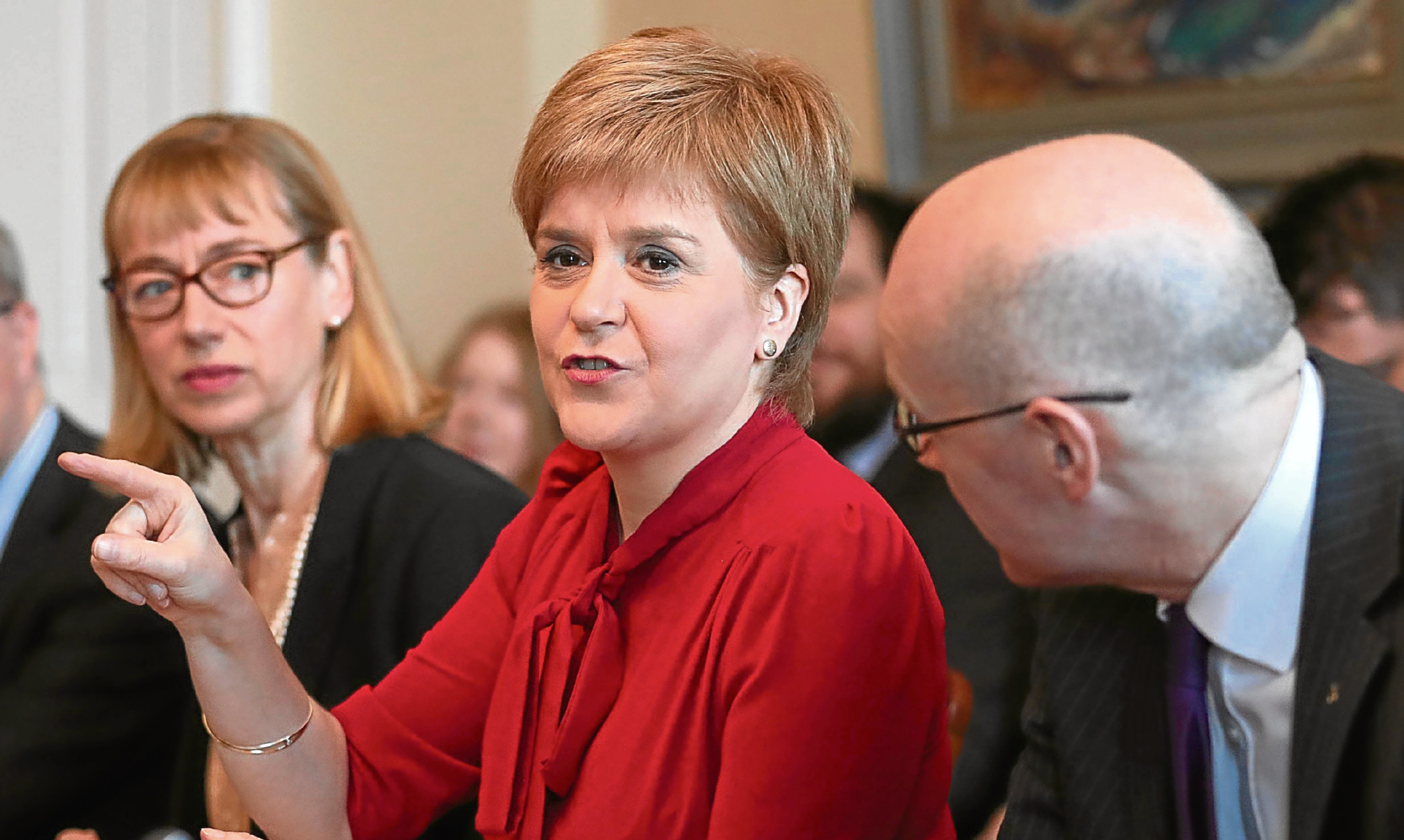 A pointer in the wrong direction? Jenny feels Nicola Sturgeon's referendum call could badly backfire.