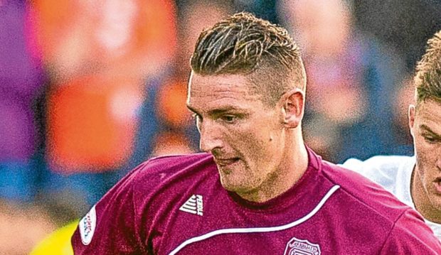 Arbroath's Martin Scott.