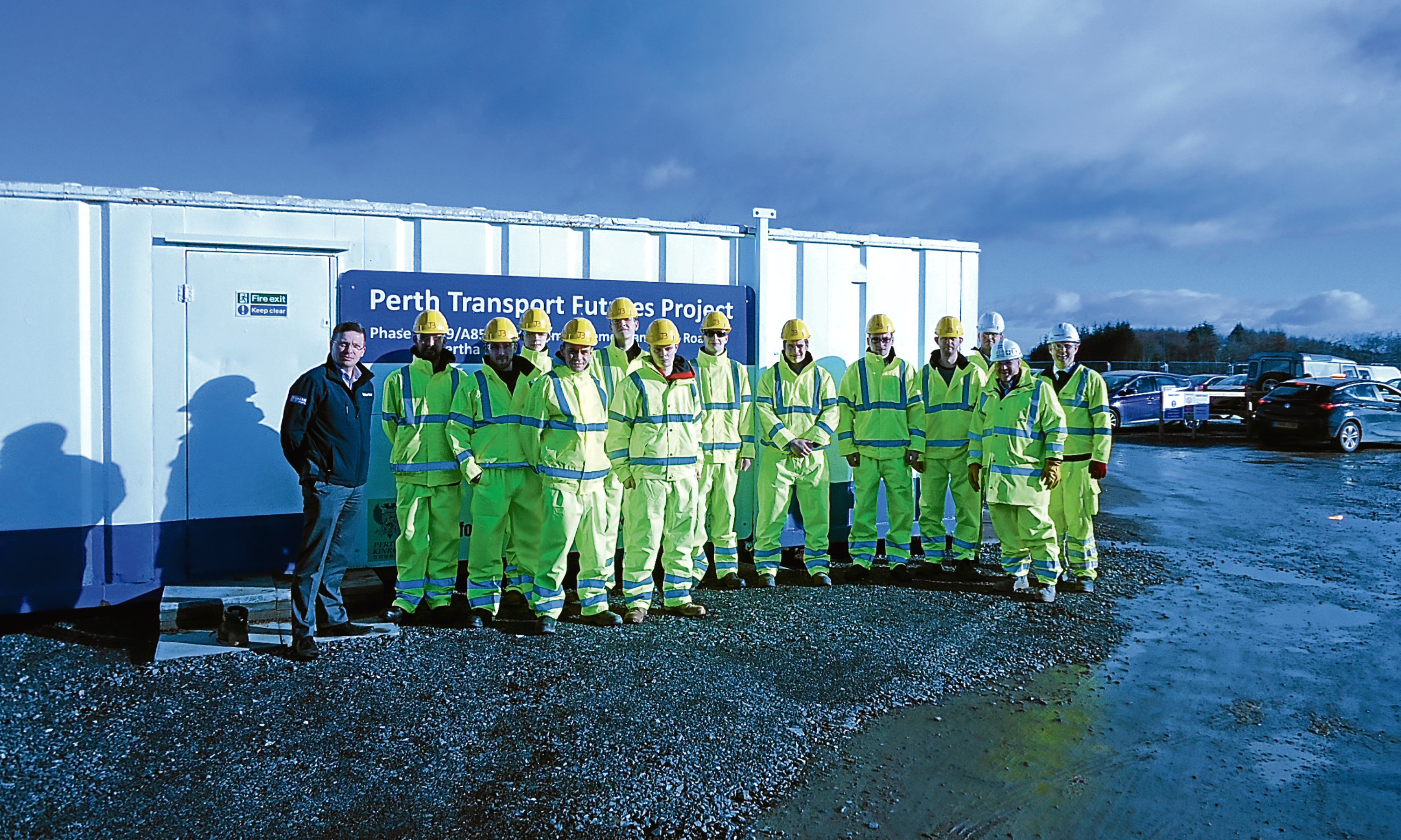 The trainees joining Balfour Beatty at the Perth Transport Futures Project