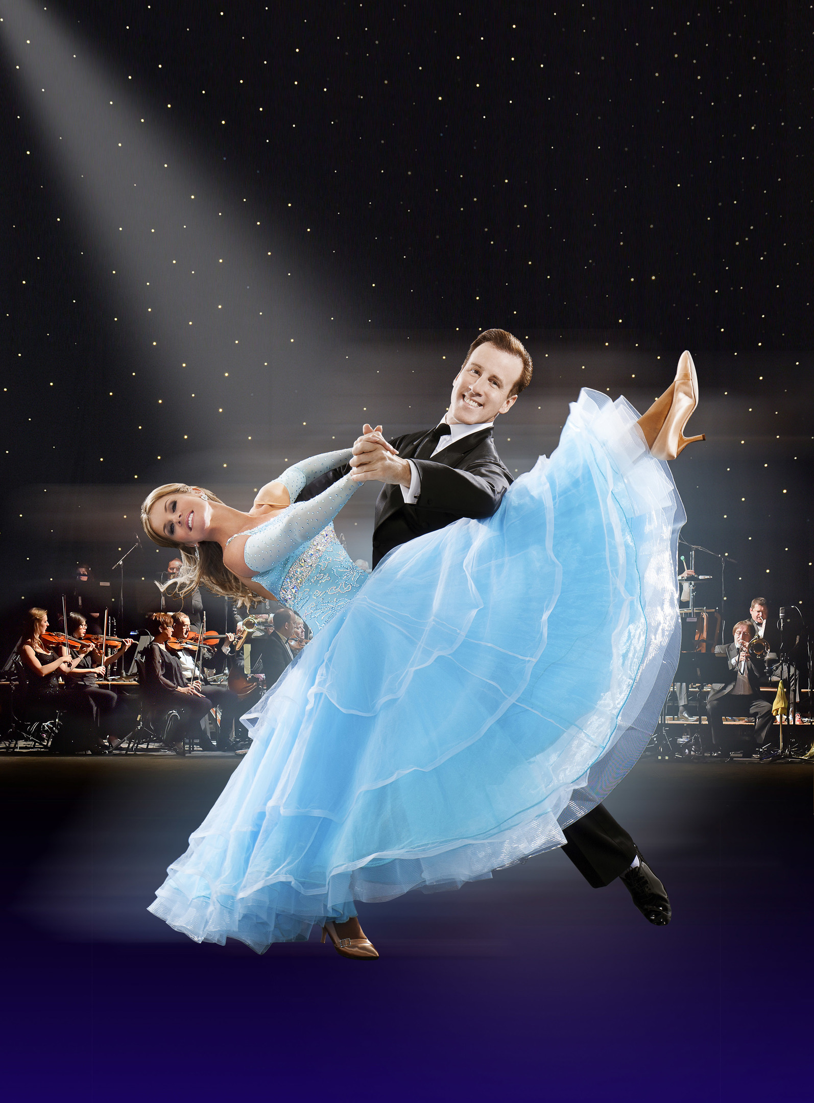 Two of the nation's favourite dancers will foxtrot, jive and rumba their way across a stage near you.