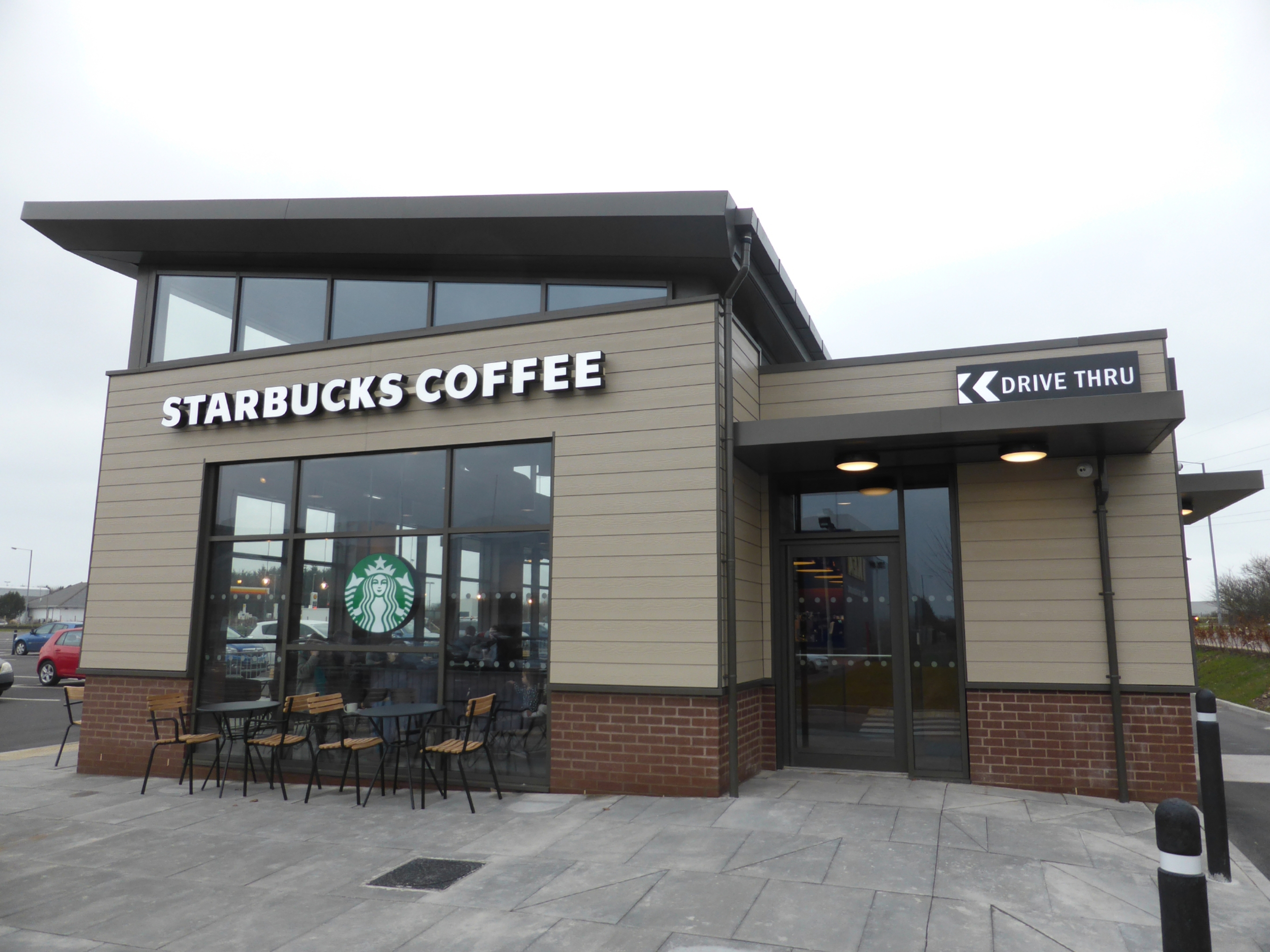 A Starbucks drive-thru, similar to the one proposed for Kirkcaldy.