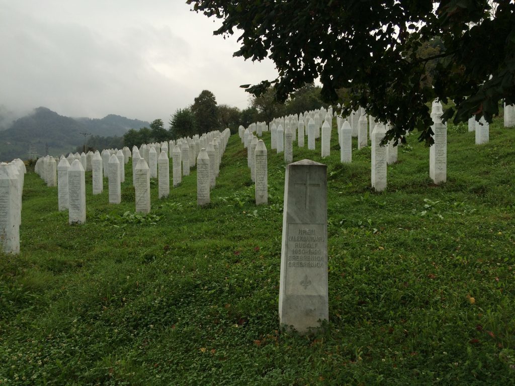 A Balkan war cemetery