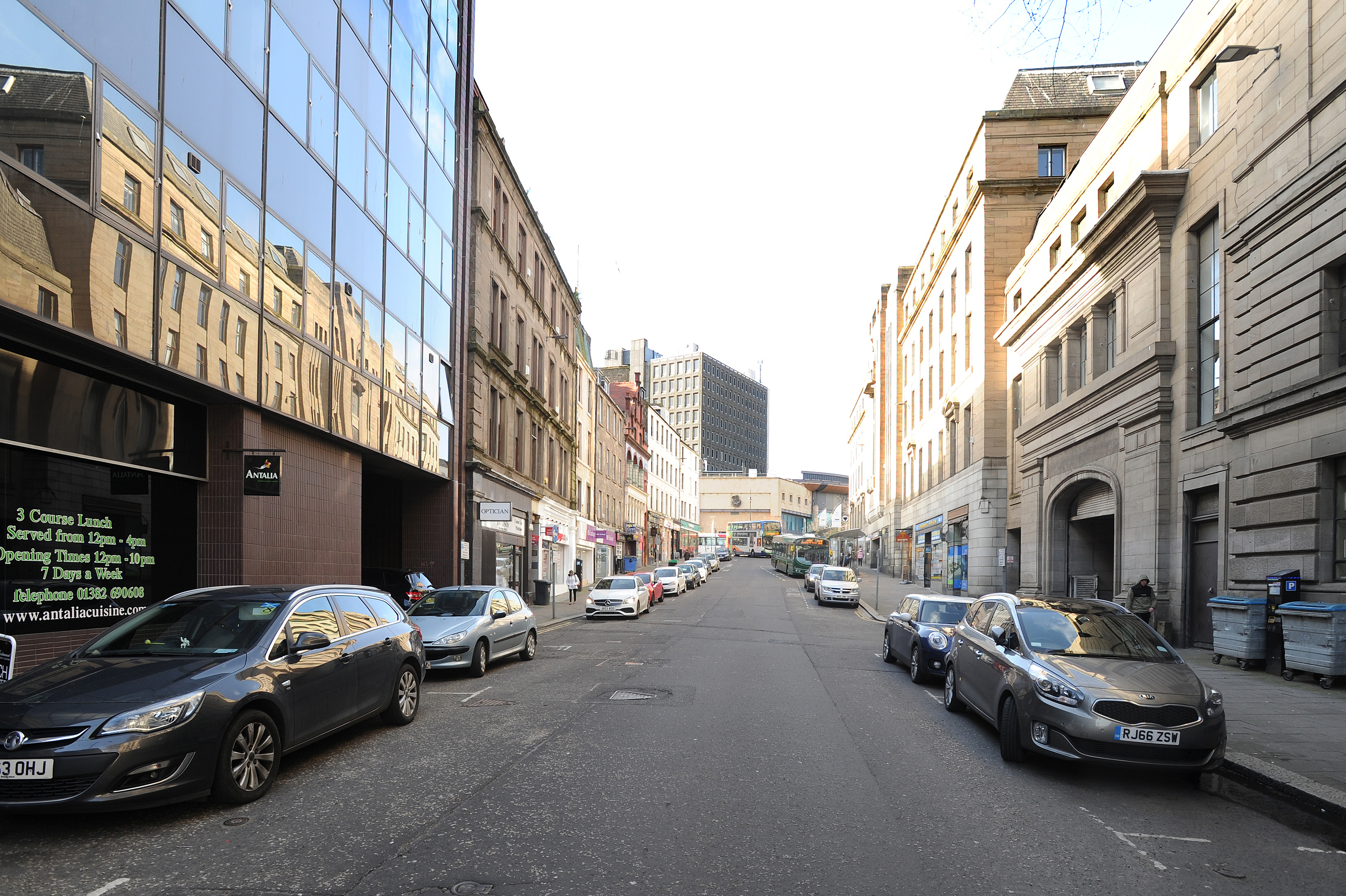 Crichton Street will be among the streets closed for resurfacing work in April.