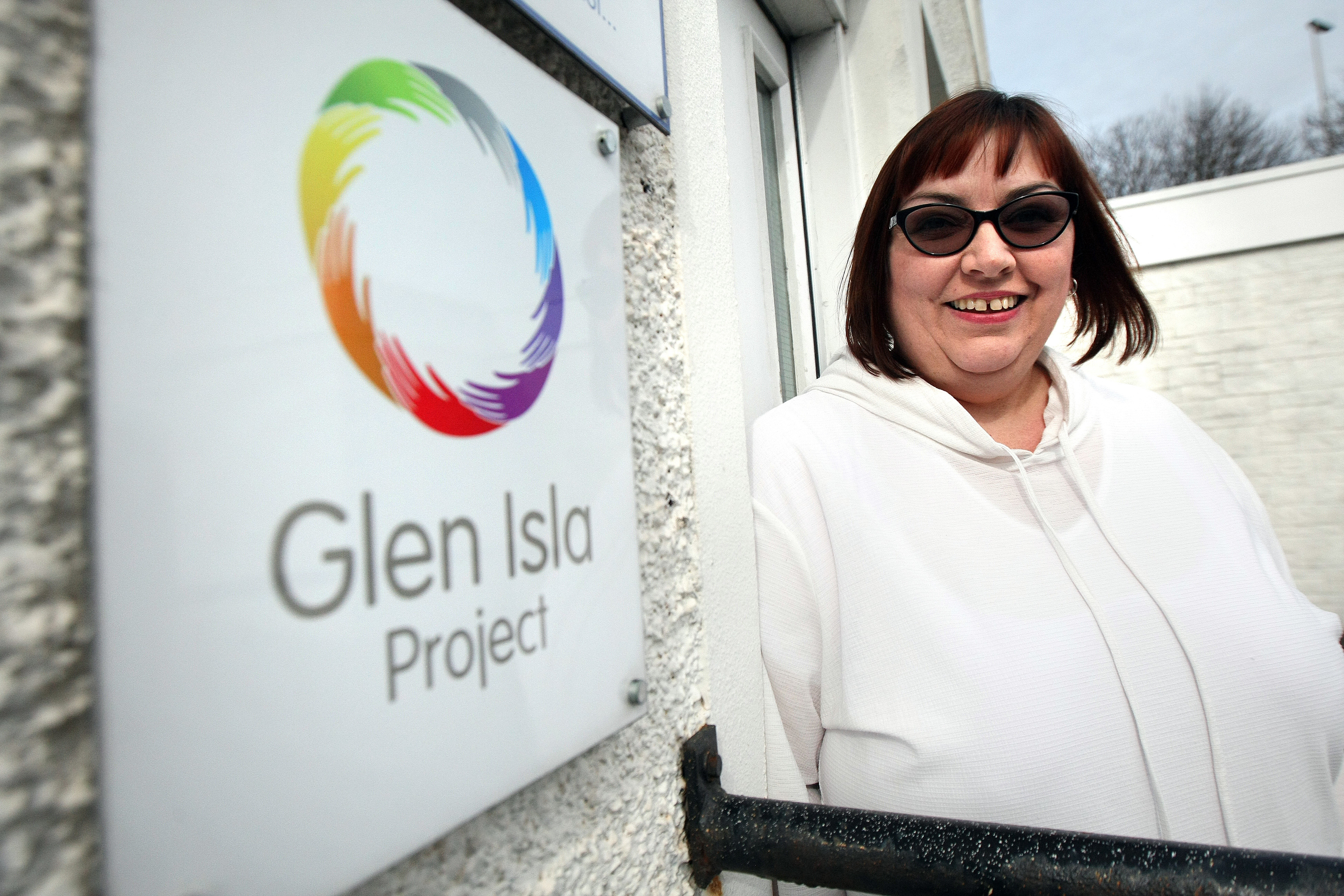 The Glen Isla Project's deputy manager Lynne Robertson.