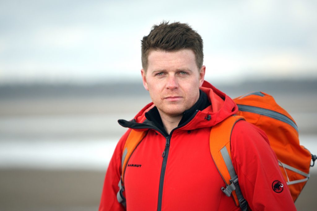 Rhys Rowlands, head of outdoor pursuits at Fettes College.