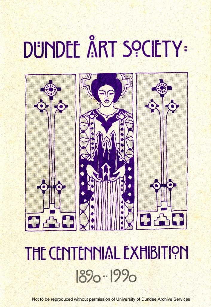MS 345-5 Dundee Art Society catalogue, 1990